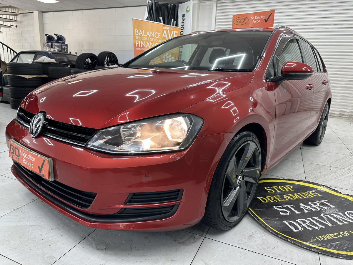 2015 (OCT) VW GOLF 1.6 TDi SE BlueMOTION ESTATE — £20 TAX