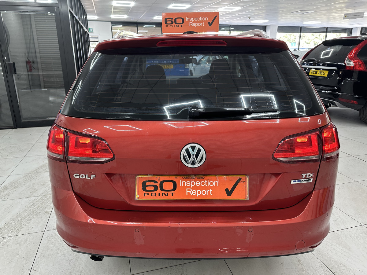 2015 (OCT) VW GOLF 1.6 TDi SE BlueMOTION ESTATE — £20 TAX