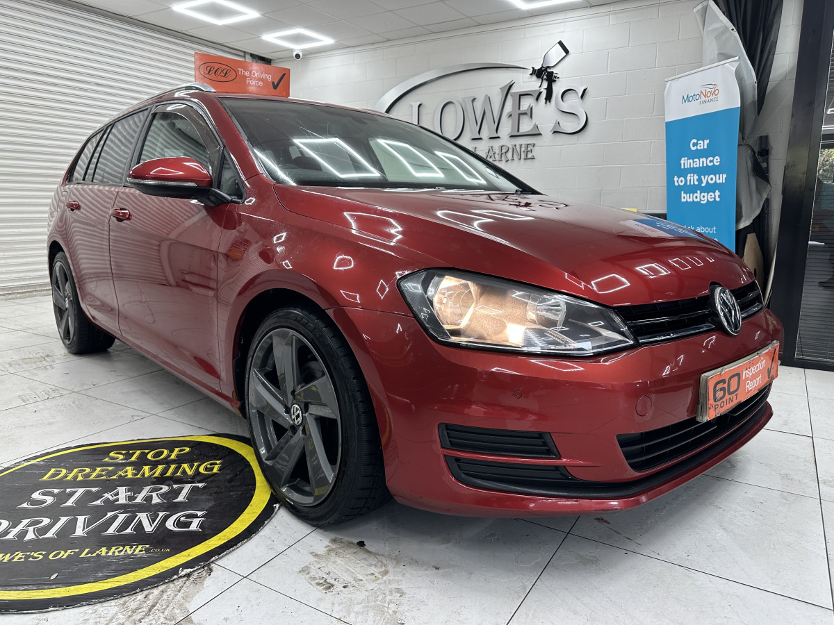 2015 (OCT) VW GOLF 1.6 TDi SE BlueMOTION ESTATE — £20 TAX