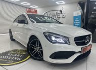 2017 MERCEDES CLA 200D AMG LINE AUTOMATIC — LEATHER, SAT NAV — with ONLY 75,000 MILES — £20 TAX