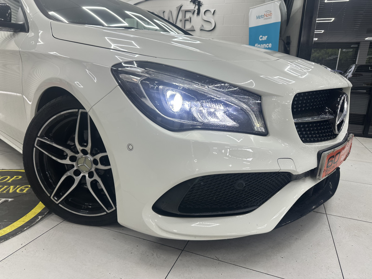 2017 MERCEDES CLA 200D AMG LINE AUTOMATIC — LEATHER, SAT NAV — with ONLY 75,000 MILES — £20 TAX