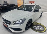 2017 MERCEDES CLA 200D AMG LINE AUTOMATIC — LEATHER, SAT NAV — with ONLY 75,000 MILES — £20 TAX