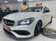 2017 MERCEDES CLA 200D AMG LINE AUTOMATIC — LEATHER, SAT NAV — with ONLY 75,000 MILES — £20 TAX