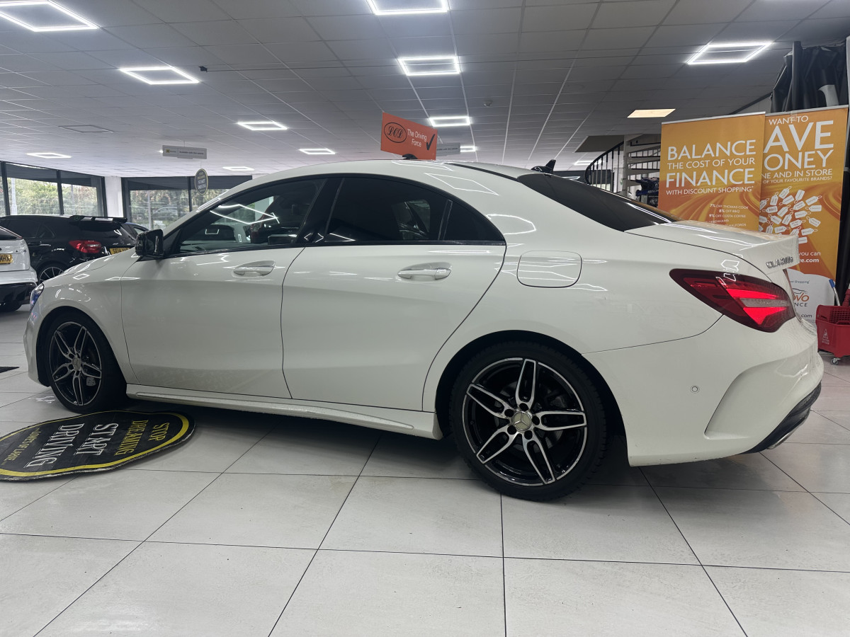 2017 MERCEDES CLA 200D AMG LINE AUTOMATIC — LEATHER, SAT NAV — with ONLY 75,000 MILES — £20 TAX