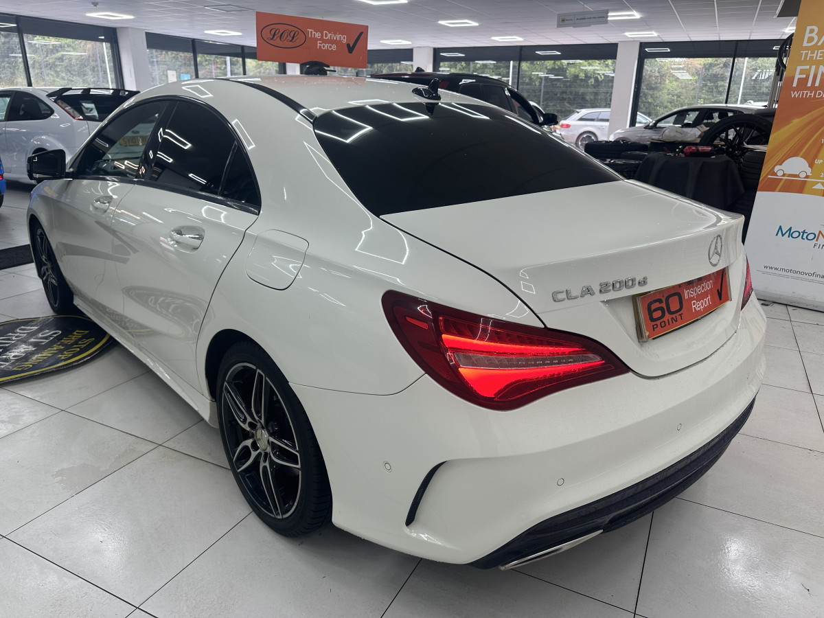 2017 MERCEDES CLA 200D AMG LINE AUTOMATIC — LEATHER, SAT NAV — with ONLY 75,000 MILES — £20 TAX