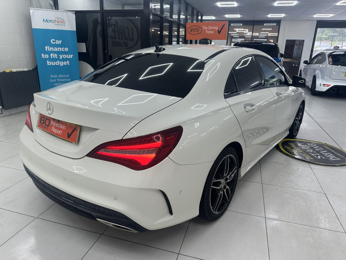 2017 MERCEDES CLA 200D AMG LINE AUTOMATIC — LEATHER, SAT NAV — with ONLY 75,000 MILES — £20 TAX