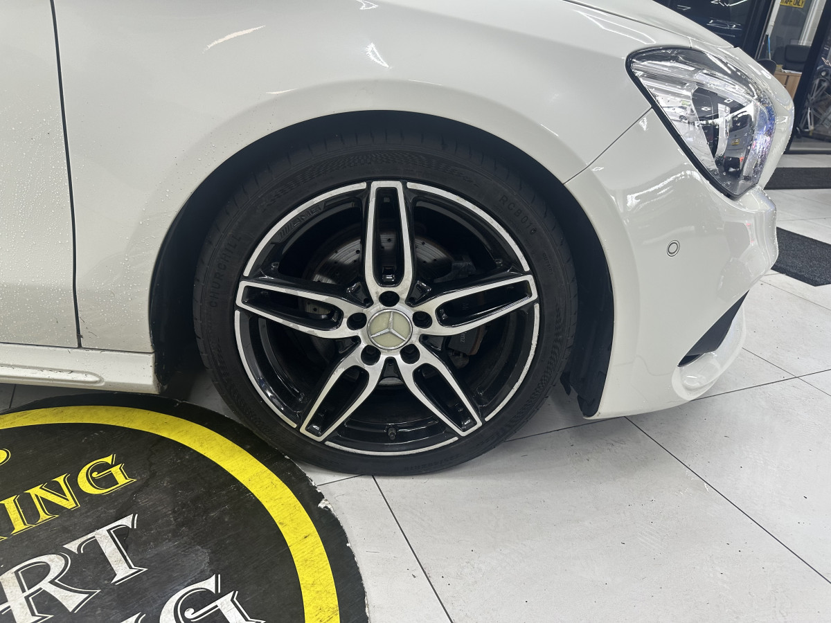 2017 MERCEDES CLA 200D AMG LINE AUTOMATIC — LEATHER, SAT NAV — with ONLY 75,000 MILES — £20 TAX