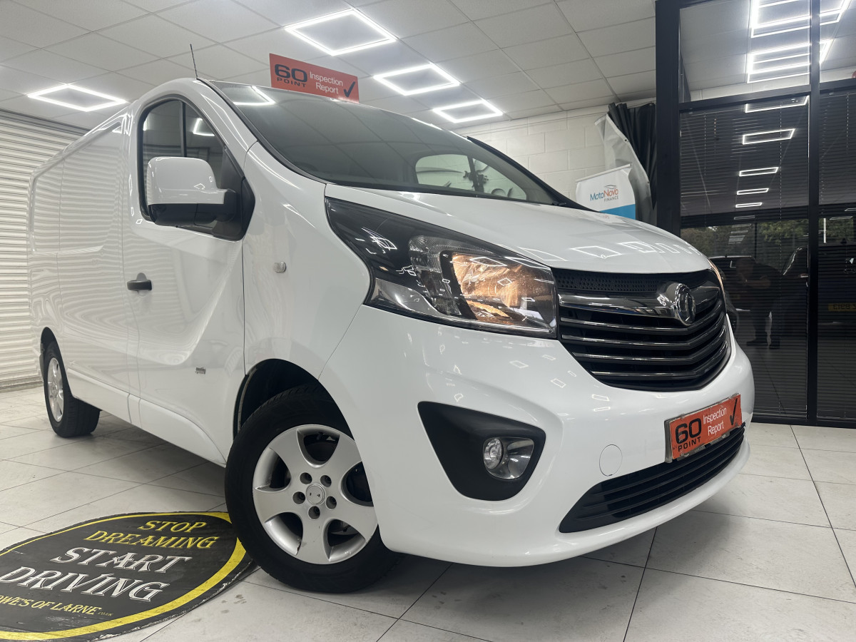 2017 (MARCH) VAUXHALL VIVARO 1.6 CDTi 120PS 2700 SPORTIVE — NO VAT