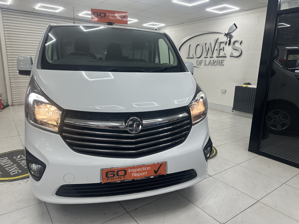 2017 (MARCH) VAUXHALL VIVARO 1.6 CDTi 120PS 2700 SPORTIVE — NO VAT