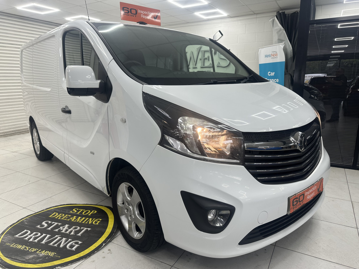 2017 (MARCH) VAUXHALL VIVARO 1.6 CDTi 120PS 2700 SPORTIVE — NO VAT