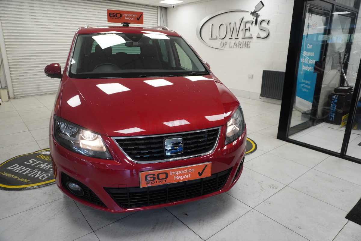 2018 (NOV) SEAT ALHAMBRA 2.0 TDi XCELLENCE AUTOMATIC with LEATHER, PAN ROOF & SAT NAV
