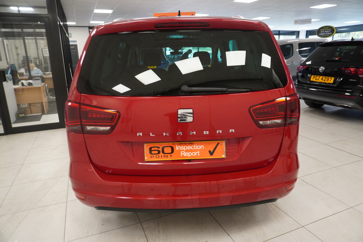2018 (NOV) SEAT ALHAMBRA 2.0 TDi XCELLENCE AUTOMATIC with LEATHER, PAN ROOF & SAT NAV