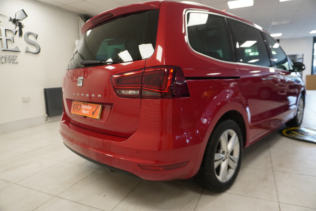2018 (NOV) SEAT ALHAMBRA 2.0 TDi XCELLENCE AUTOMATIC with LEATHER, PAN ROOF & SAT NAV