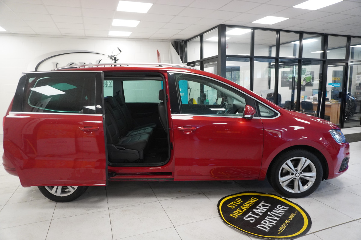 2018 (NOV) SEAT ALHAMBRA 2.0 TDi XCELLENCE AUTOMATIC with LEATHER, PAN ROOF & SAT NAV