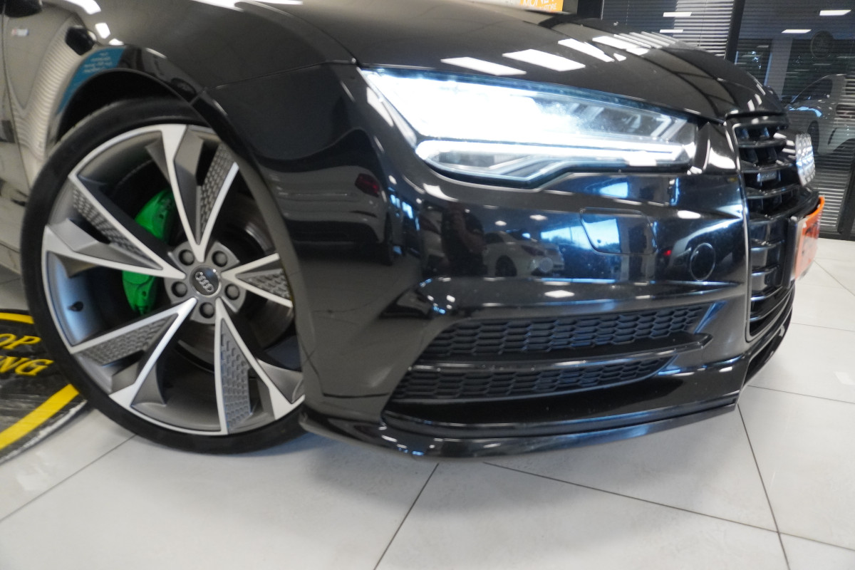 2013 AUDI A7 3.0 TDi QUATTRO 204 BHP BLACK EDITION AUTOMATIC with BLACK LEATHER & SAT NAV (5 SEATER)