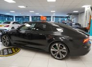 2013 AUDI A7 3.0 TDi QUATTRO 204 BHP BLACK EDITION AUTOMATIC with BLACK LEATHER & SAT NAV (5 SEATER)
