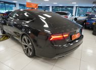 2013 AUDI A7 3.0 TDi QUATTRO 204 BHP BLACK EDITION AUTOMATIC with BLACK LEATHER & SAT NAV (5 SEATER)