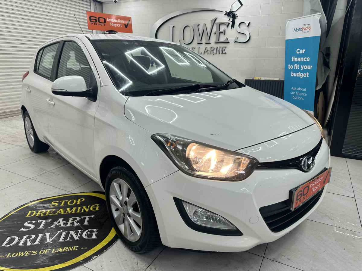 2012 HYUNDAI i20 1.2 ACTIVE 5 DOOR — GREAT FIRST CAR — LOW INSURANCE — ONLY £35
