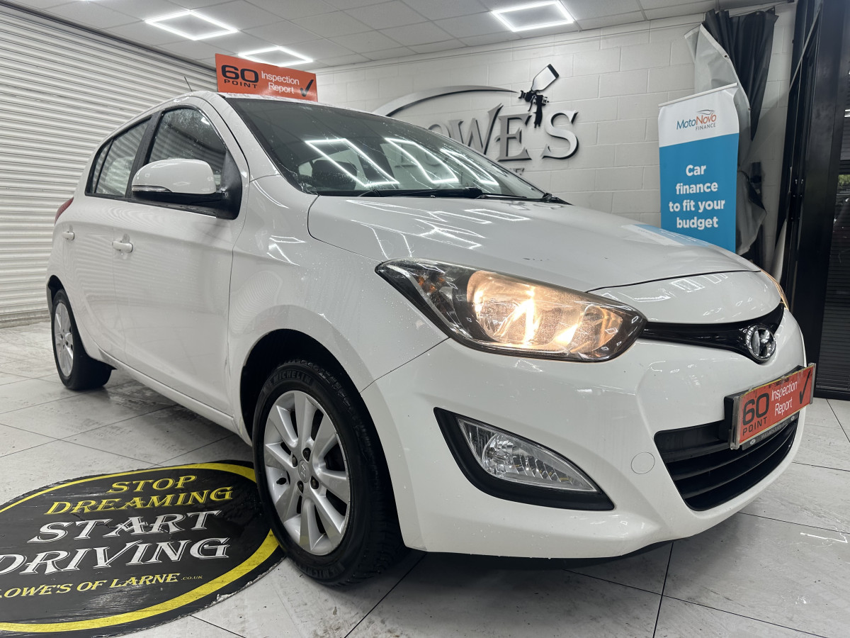 2012 HYUNDAI i20 1.2 ACTIVE 5 DOOR — GREAT FIRST CAR — LOW INSURANCE — ONLY £35