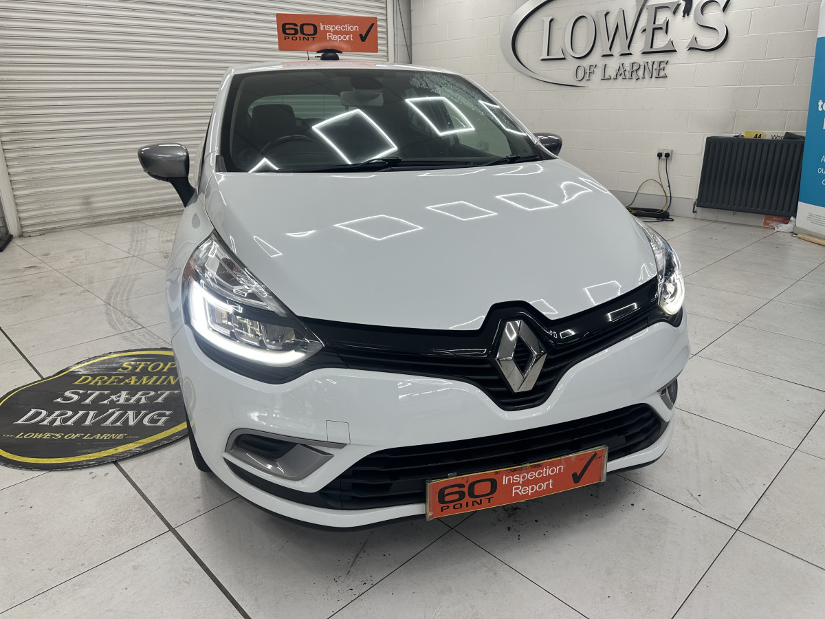2018 (NOV) RENAULT CLIO 1.5 DCi GT LINE with ONLY 38,000 MILES — BLACK LEATHER & SAT NAV