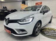 2018 (NOV) RENAULT CLIO 1.5 DCi GT LINE with ONLY 38,000 MILES — BLACK LEATHER & SAT NAV