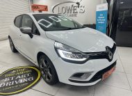 2018 (NOV) RENAULT CLIO 1.5 DCi GT LINE with ONLY 38,000 MILES — BLACK LEATHER & SAT NAV