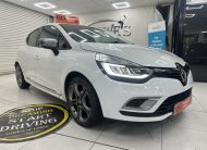 2018 (NOV) RENAULT CLIO 1.5 DCi GT LINE with ONLY 38,000 MILES — BLACK LEATHER & SAT NAV
