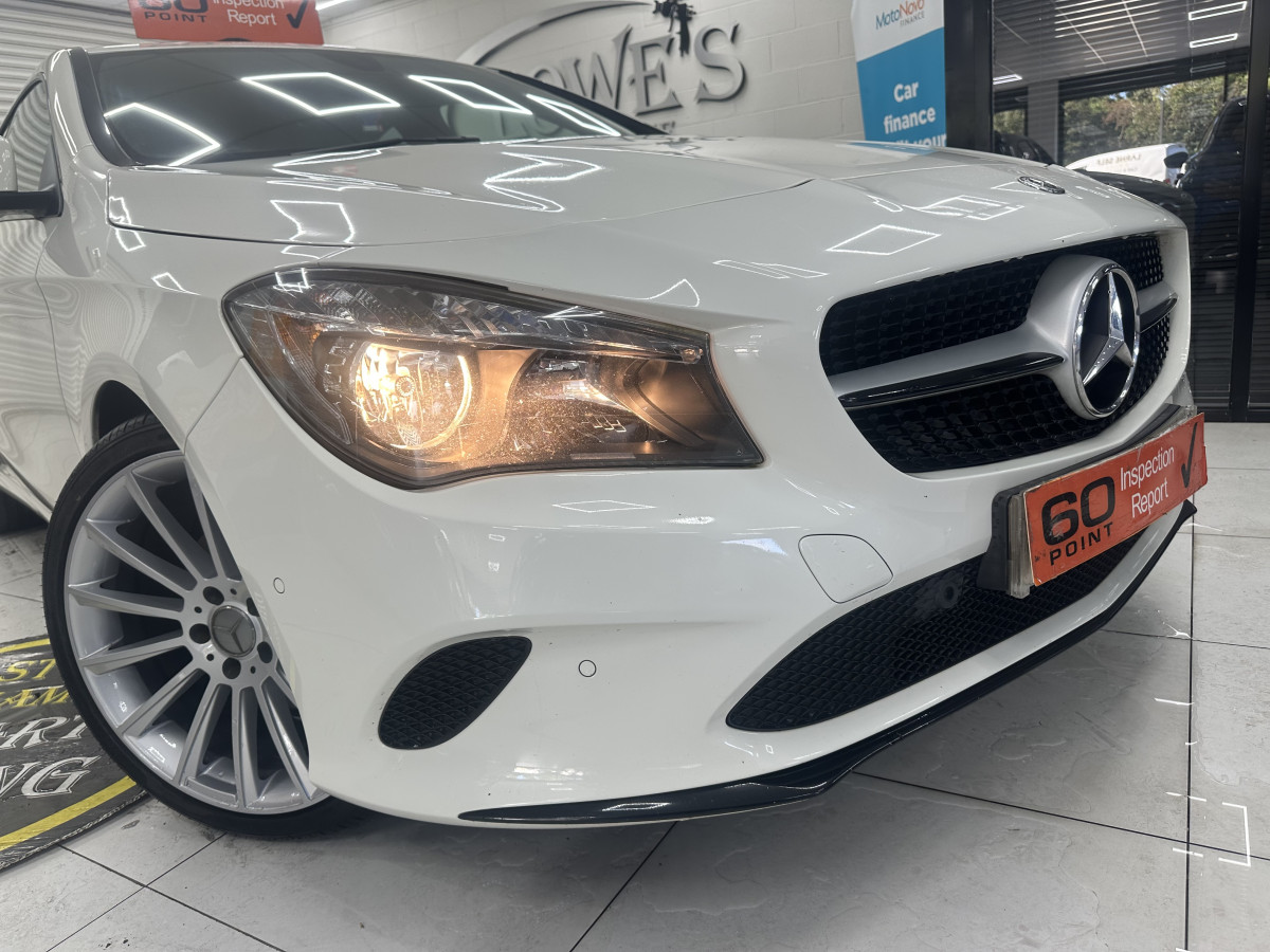 2018 MERCEDES CLA 200D SPORT — LEATHER, SAT NAV & 19″ ALLOYS