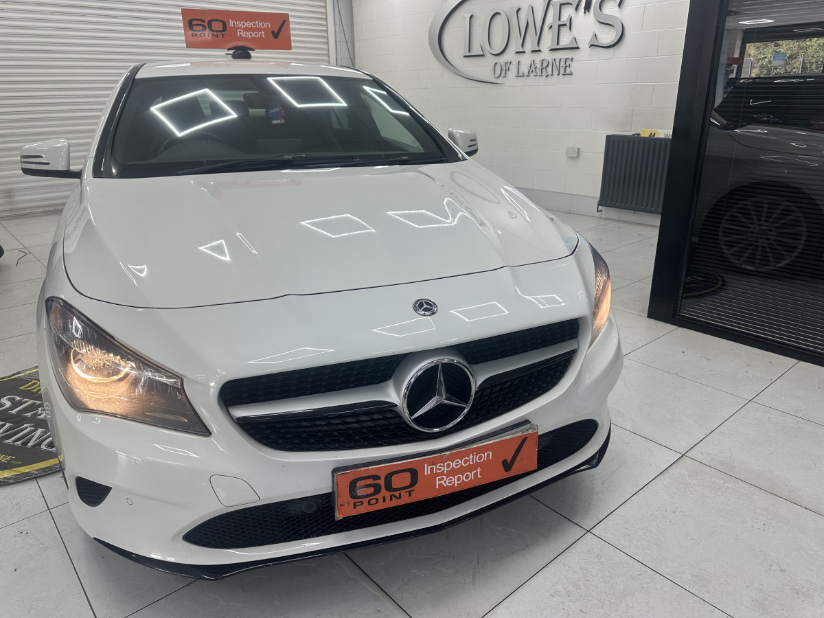 2018 MERCEDES CLA 200D SPORT — LEATHER, SAT NAV & 19″ ALLOYS