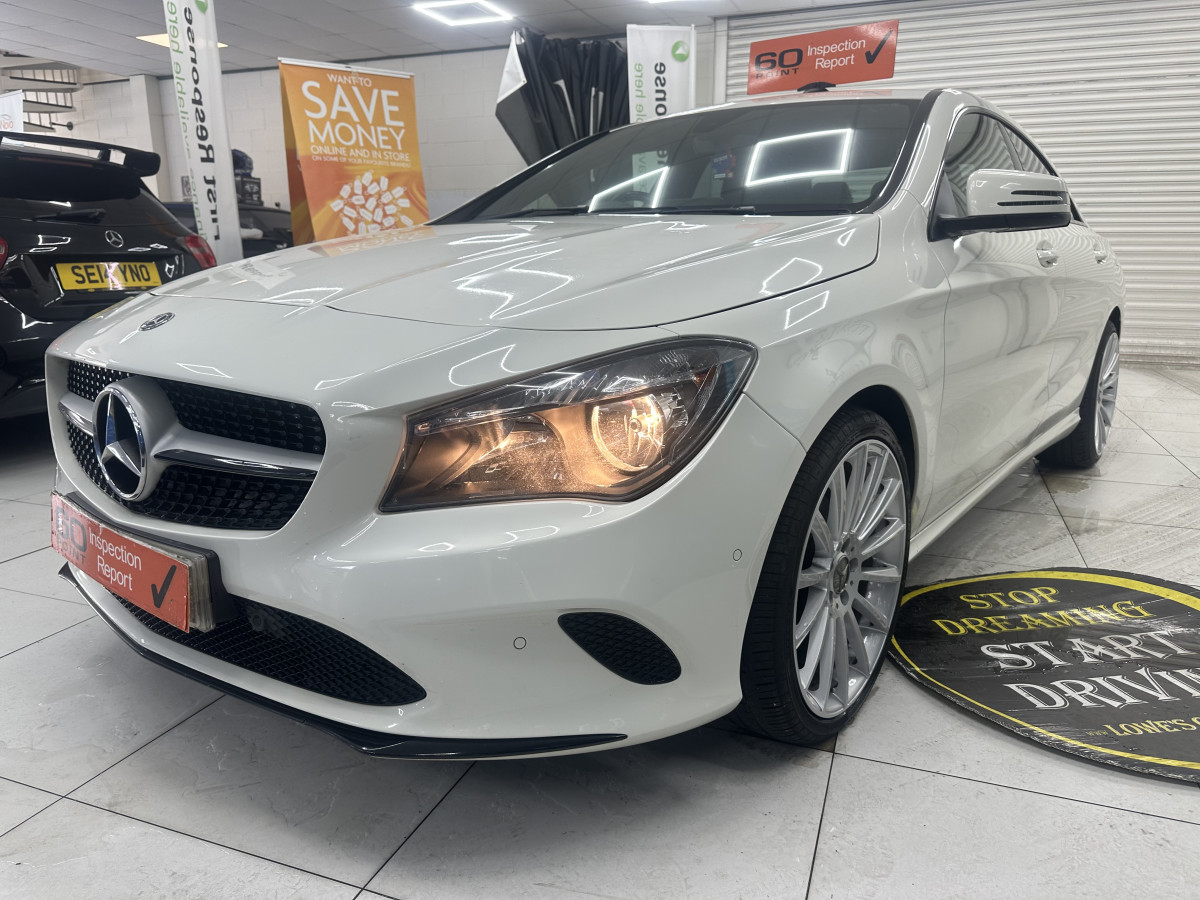 2018 MERCEDES CLA 200D SPORT — LEATHER, SAT NAV & 19″ ALLOYS