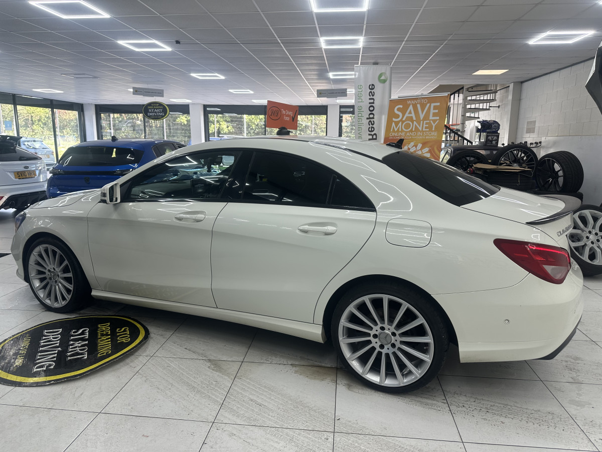 2018 MERCEDES CLA 200D SPORT — LEATHER, SAT NAV & 19″ ALLOYS