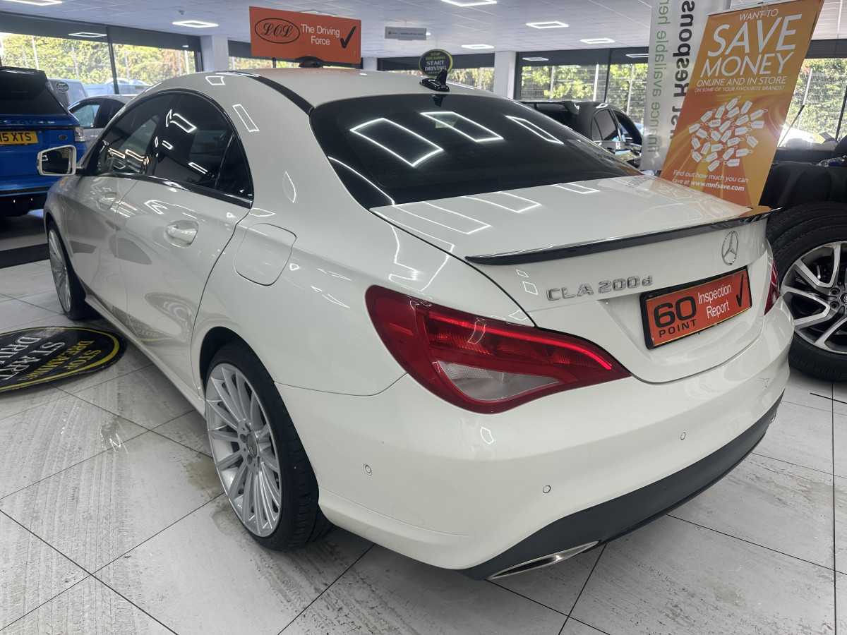 2018 MERCEDES CLA 200D SPORT — LEATHER, SAT NAV & 19″ ALLOYS