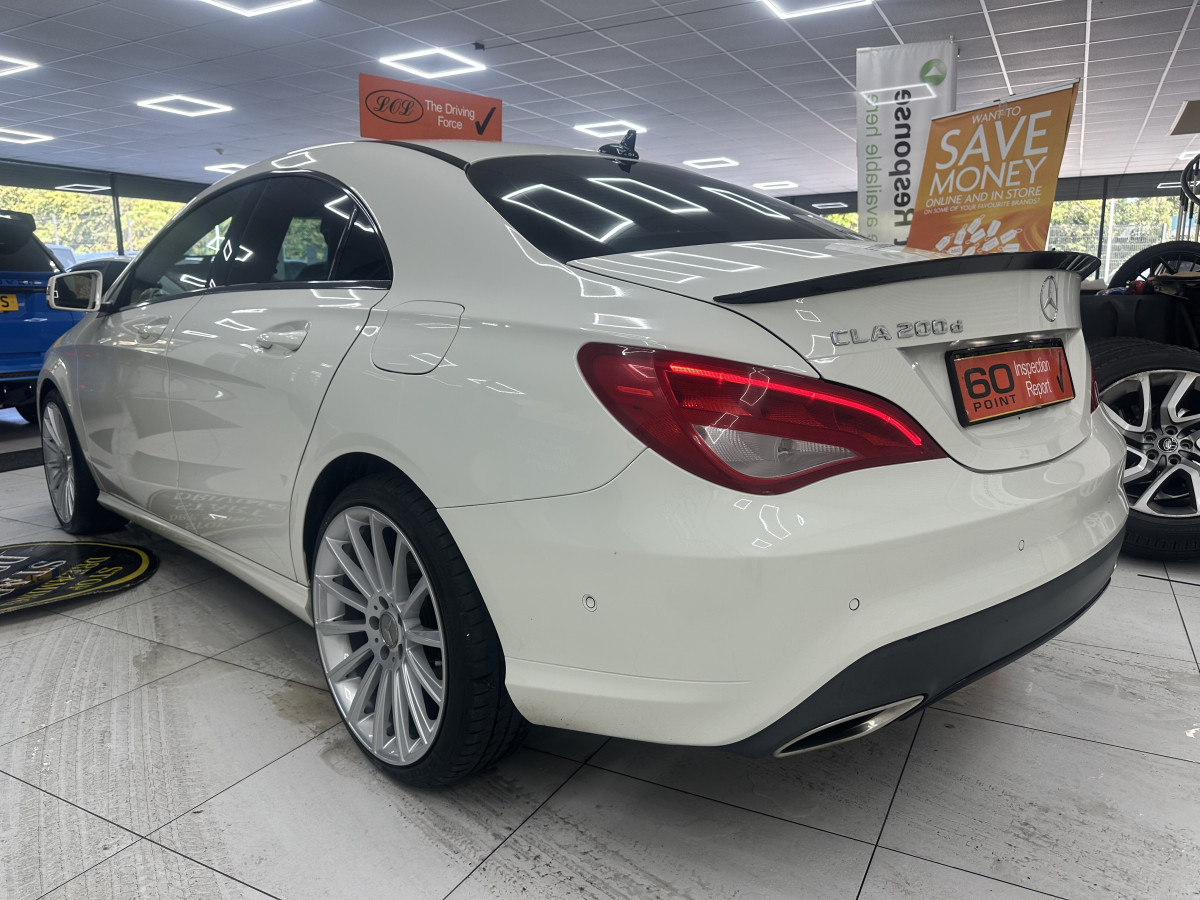 2018 MERCEDES CLA 200D SPORT — LEATHER, SAT NAV & 19″ ALLOYS