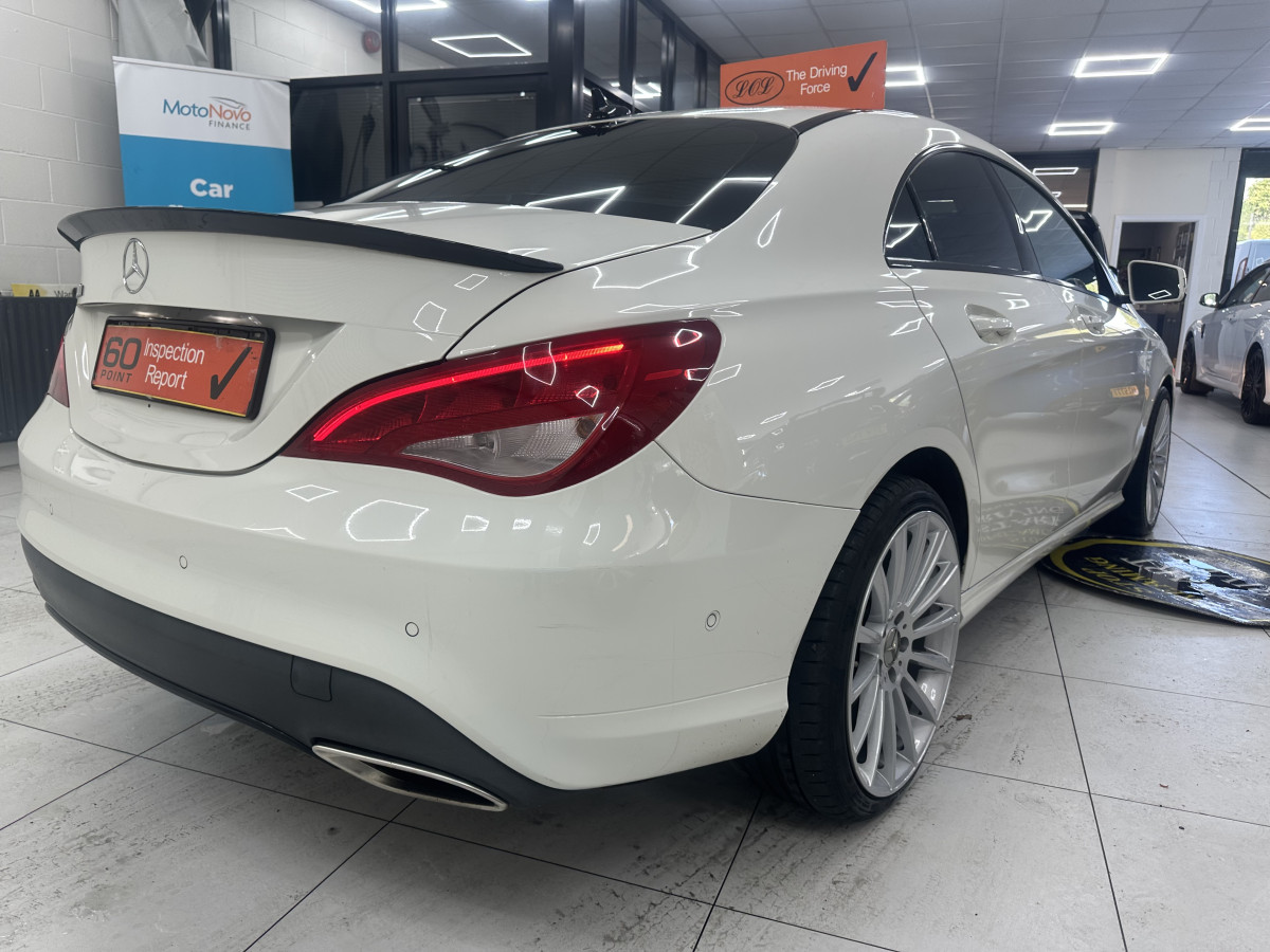 2018 MERCEDES CLA 200D SPORT — LEATHER, SAT NAV & 19″ ALLOYS