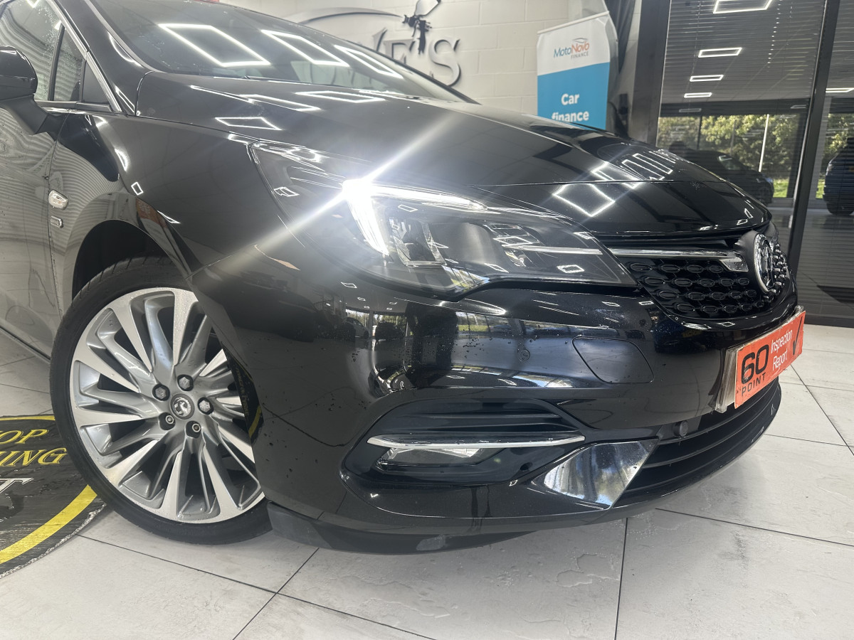 2021 (SEPT) VAUXHALL ASTRA 1.2 TURBO 145 GRIFFIN EDITION with BLACK LEATHER