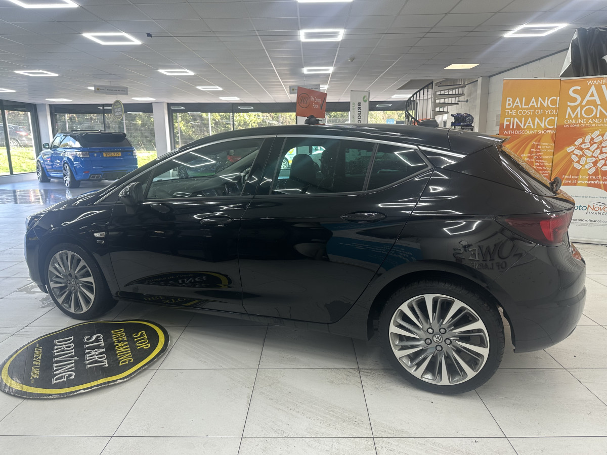 2021 (SEPT) VAUXHALL ASTRA 1.2 TURBO 145 GRIFFIN EDITION with BLACK LEATHER