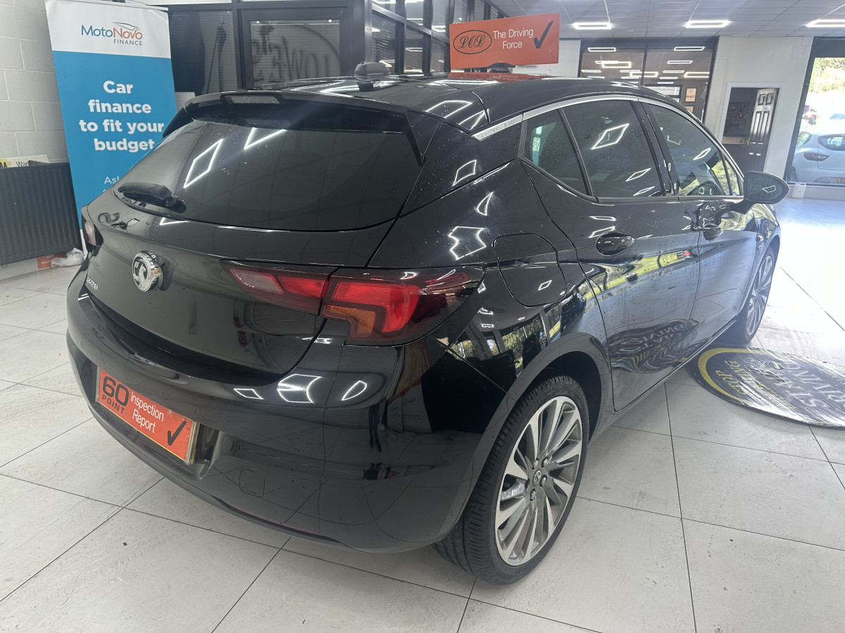 2021 (SEPT) VAUXHALL ASTRA 1.2 TURBO 145 GRIFFIN EDITION with BLACK LEATHER