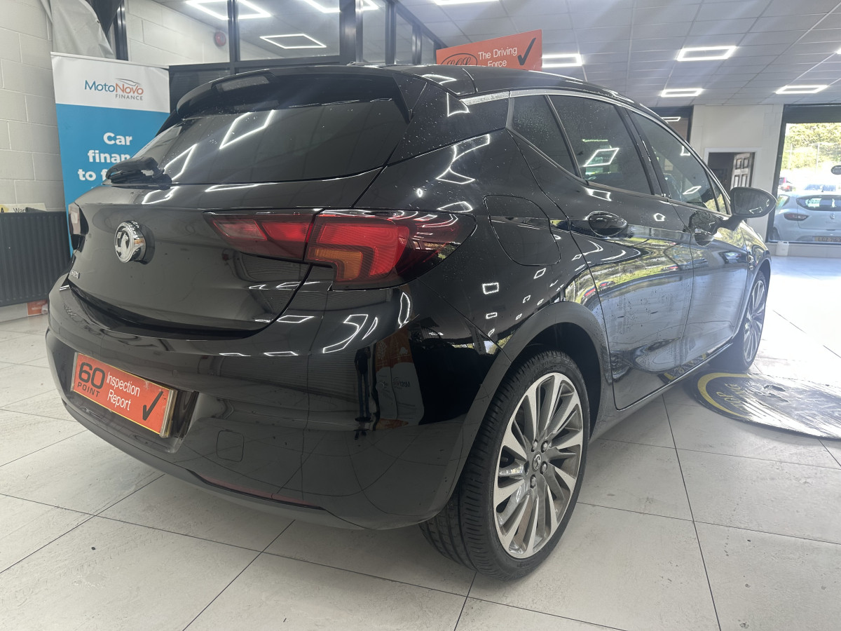 2021 (SEPT) VAUXHALL ASTRA 1.2 TURBO 145 GRIFFIN EDITION with BLACK LEATHER