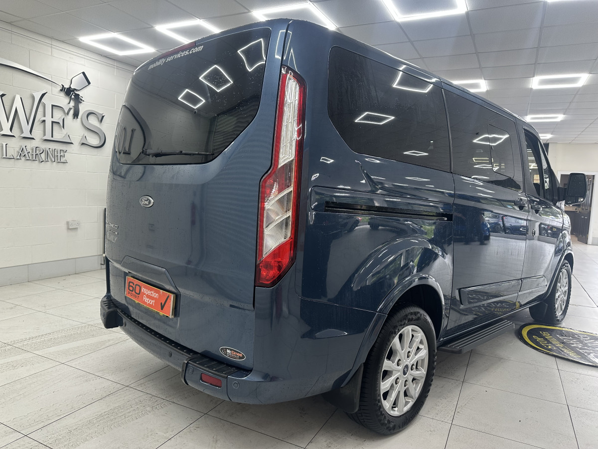 2019 (APRIL) FORD TRANSIT TOURNEO 2.0 TDCi 310 TITANIUM AUTOMATIC– 4 SEATER PLUS WHEELCHAIR ACCESSABLE VEHICLE — NO VAT