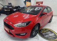 2017 FORD FOCUS 1.0 EcoBOOST 125 ST-LINE AUTOMATIC — ONLY 79K
