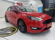 2017 FORD FOCUS 1.0 EcoBOOST 125 ST-LINE AUTOMATIC — ONLY 79K