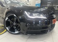2013 AUDI A7 3.0 TDi QUATTRO 204 BHP BLACK EDITION AUTOMATIC with BLACK LEATHER & SAT NAV