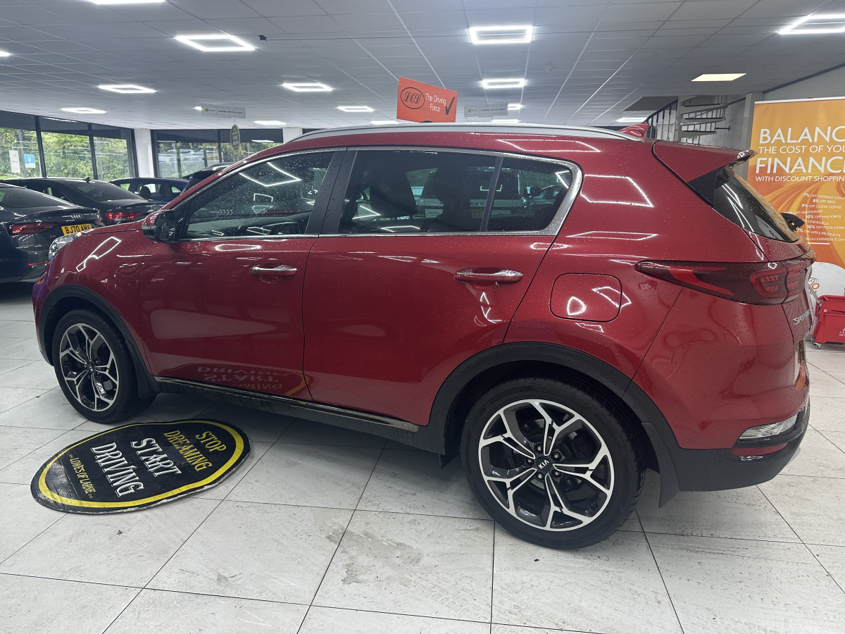 2020 KIA SPORTAGE GT-LINE 1.6 CRDi MHev DIESEL —- WITH ONLY 45,000 MILES — HOT BLACK LEATHER