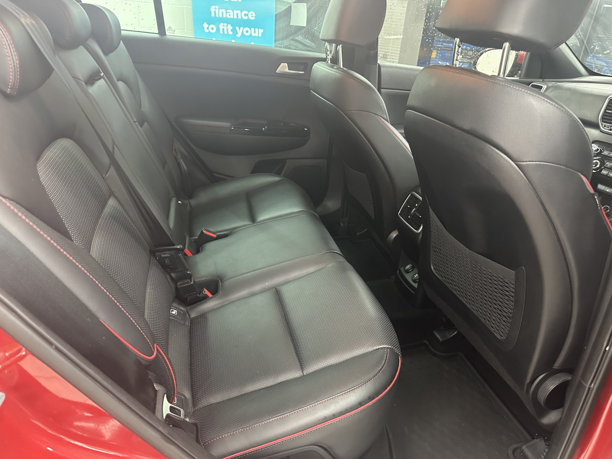 2020 KIA SPORTAGE GT-LINE 1.6 CRDi MHev DIESEL —- WITH ONLY 45,000 MILES — HOT BLACK LEATHER
