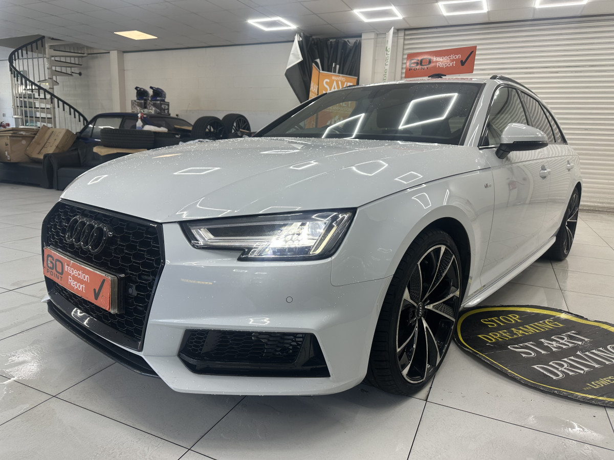 2018 AUDI A4 40 2.0 TDi 150BHP S LINE AVANT AUTOMATIC with LEATHER & SAT NAV