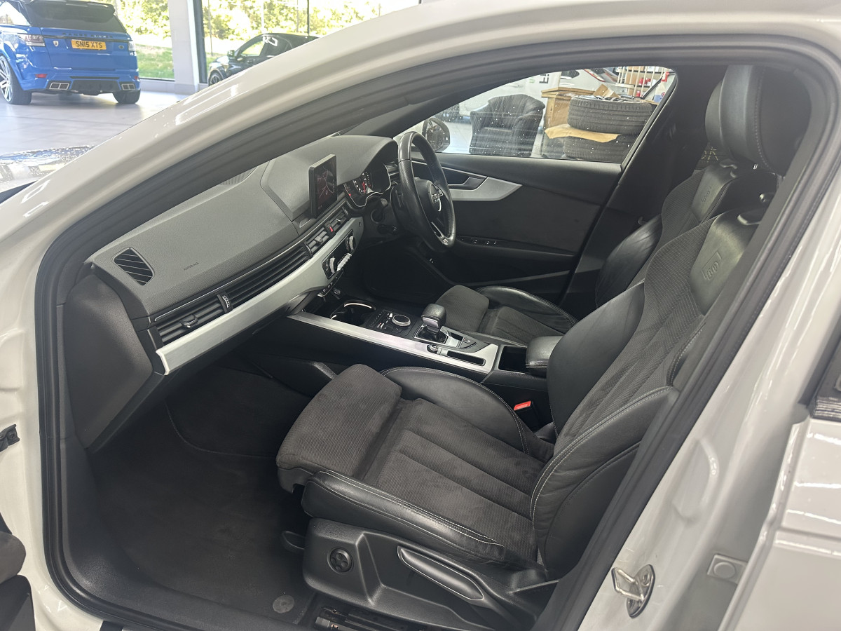 2018 AUDI A4 40 2.0 TDi 150BHP S LINE AVANT AUTOMATIC with LEATHER & SAT NAV