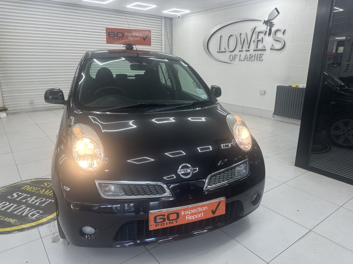 2010 NISSAN MICRA 1.2 N-TEC with SAT NAV — MOTd UNTIL 1st OCT 2027