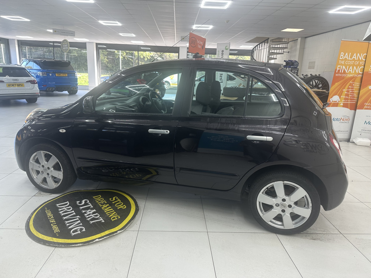 2010 NISSAN MICRA 1.2 N-TEC with SAT NAV — MOTd UNTIL 1st OCT 2027