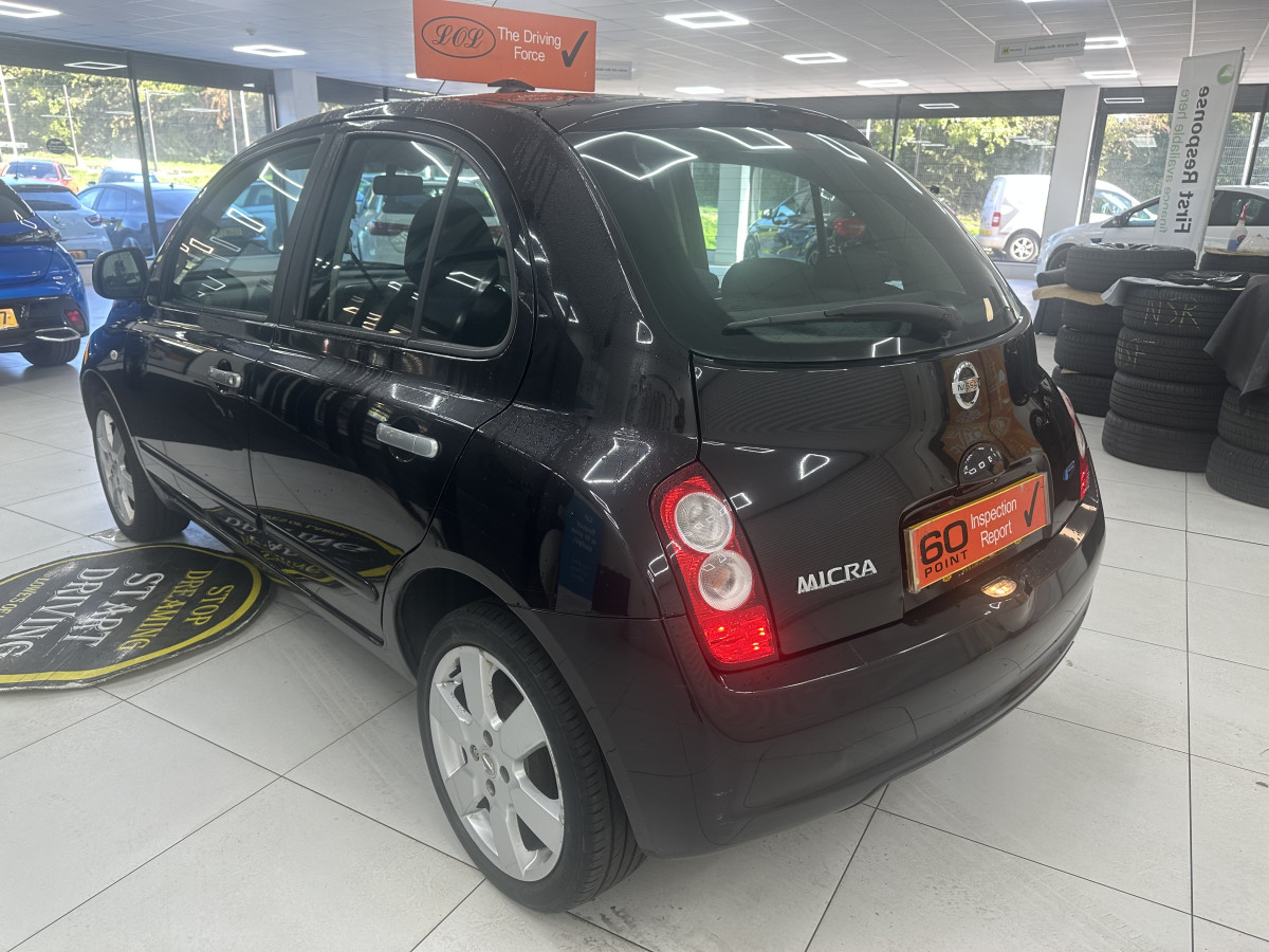2010 NISSAN MICRA 1.2 N-TEC with SAT NAV — MOTd UNTIL 1st OCT 2027