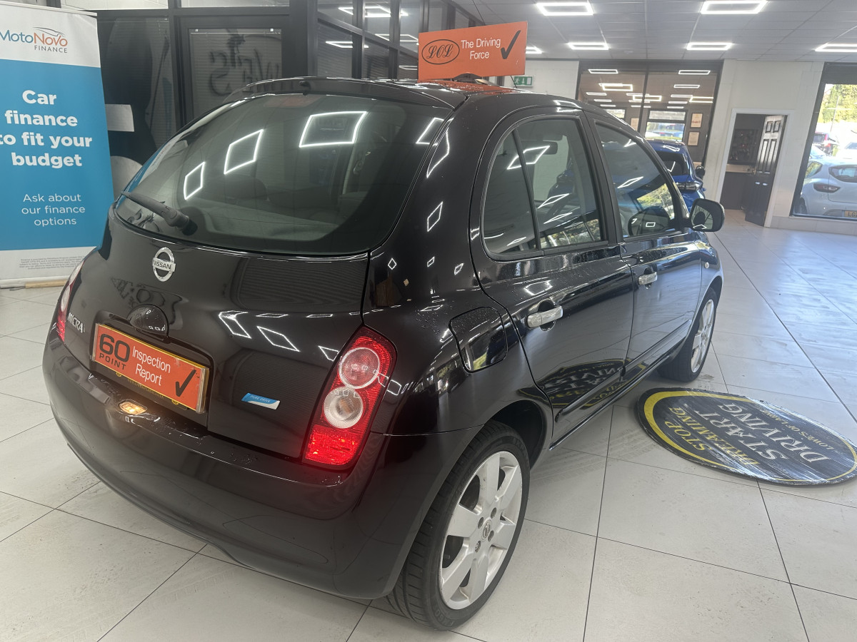 2010 NISSAN MICRA 1.2 N-TEC with SAT NAV — MOTd UNTIL 1st OCT 2027
